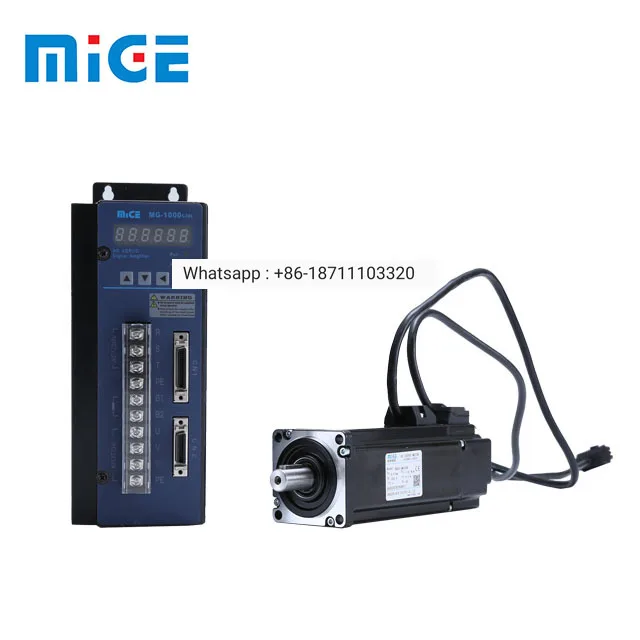 

200W Mige factory price popular AC servo motor and driver kit