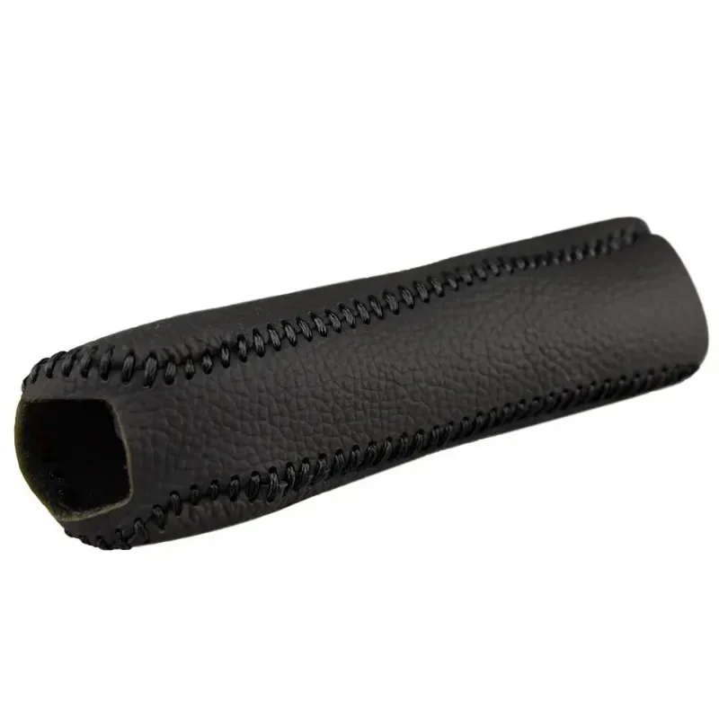 1Pc Handbrake Sleeve Genuine Leather Handbrake Grips for Mazda 6 Natural Leather Cover on The Car Accessories Interior