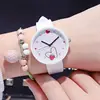 Macaron Strawberry Heart Dial Children's Cute Korean Jelly Silicone Strap Quartz Luminous Girls Boys Clock Watch Birthday Gift 5