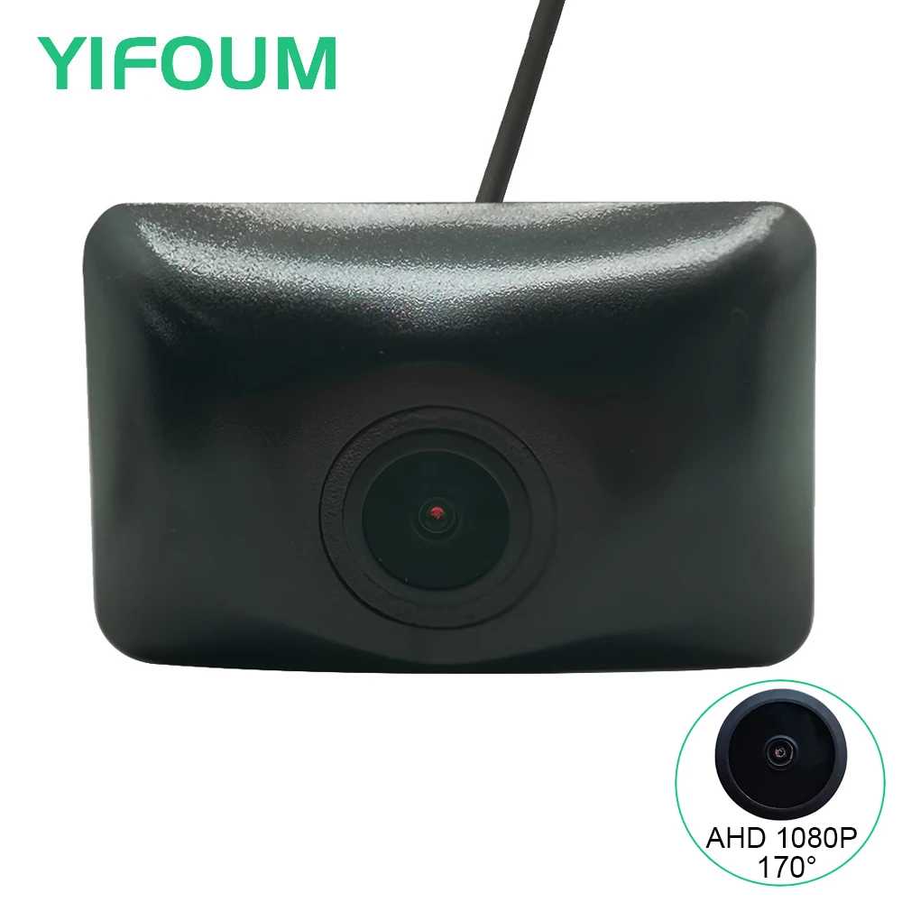 

AHD 1080P Fisheye CCD Car Front View Parking Positive Logo Camera For Toyota Highlander 2012 2013-2015 2016 2017 2018 2019-2022