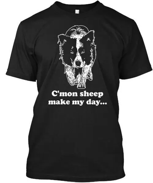 

Футболка Cmon Sheep, колли, T-Cmon, Сделано в США, размер от S до 5XL