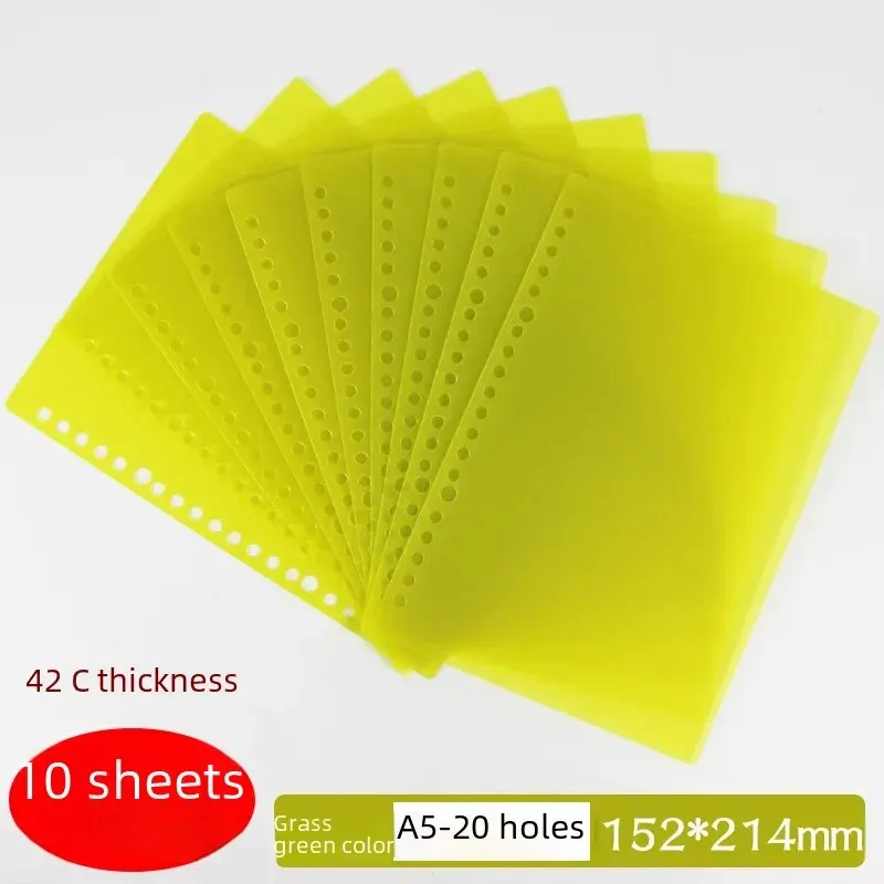 A5/20-hole grass green 10 sheets