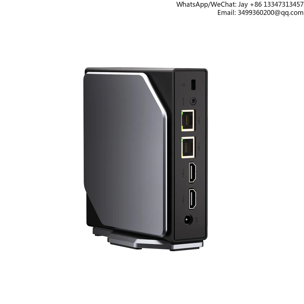 개인 맞춤형 LCD 디스플레이 S1Mini PC 듀얼 LAN 마그네틱 커버 16GB DDR4 512GB SSD N100 N150 윈도우 11 미니 PC