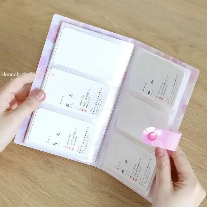 120 Slots Simple Storage Album for Small Sticker Sorted Nail Art Sticker Book Flower Cover Holder Organizer Accessories