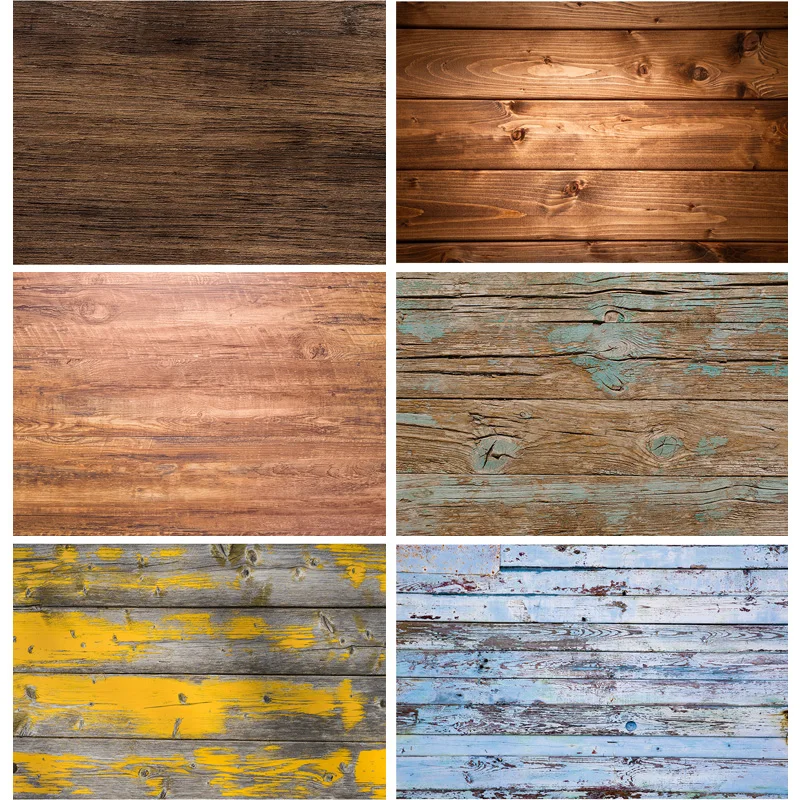 

Vinyl Vintage Wooden Floor Children Baby Portrait Photography Backdrops For Photo Studio Background Props 21921 CXSC -08