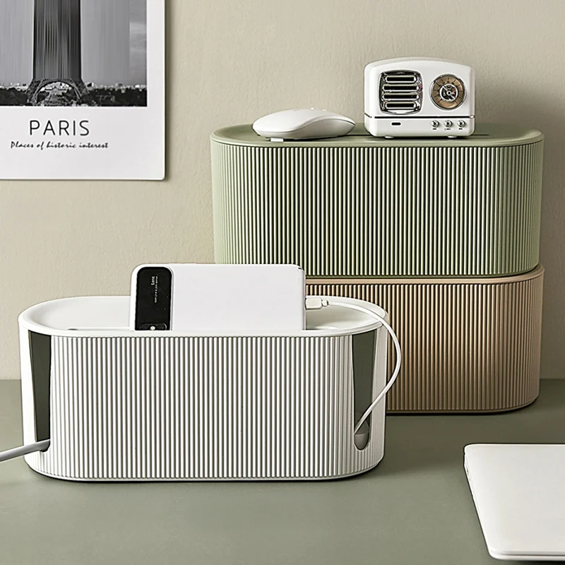 

Nordic Plug Board Storage Box Cable Wire Organizer Case Socket WiFi Wireless Router Bracelet Desktop Data Line Plug Holder Shelf