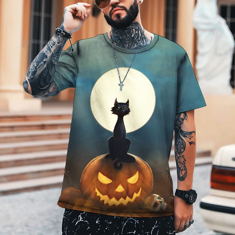 Jack O Lantern Interactive Glow T-Shirt - Halloween Edition