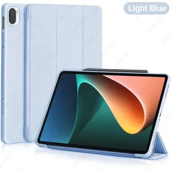 Sleek Protective Tablet Case with Auto Wake/Sleep Feature and Lightweight Design (Light Blue)