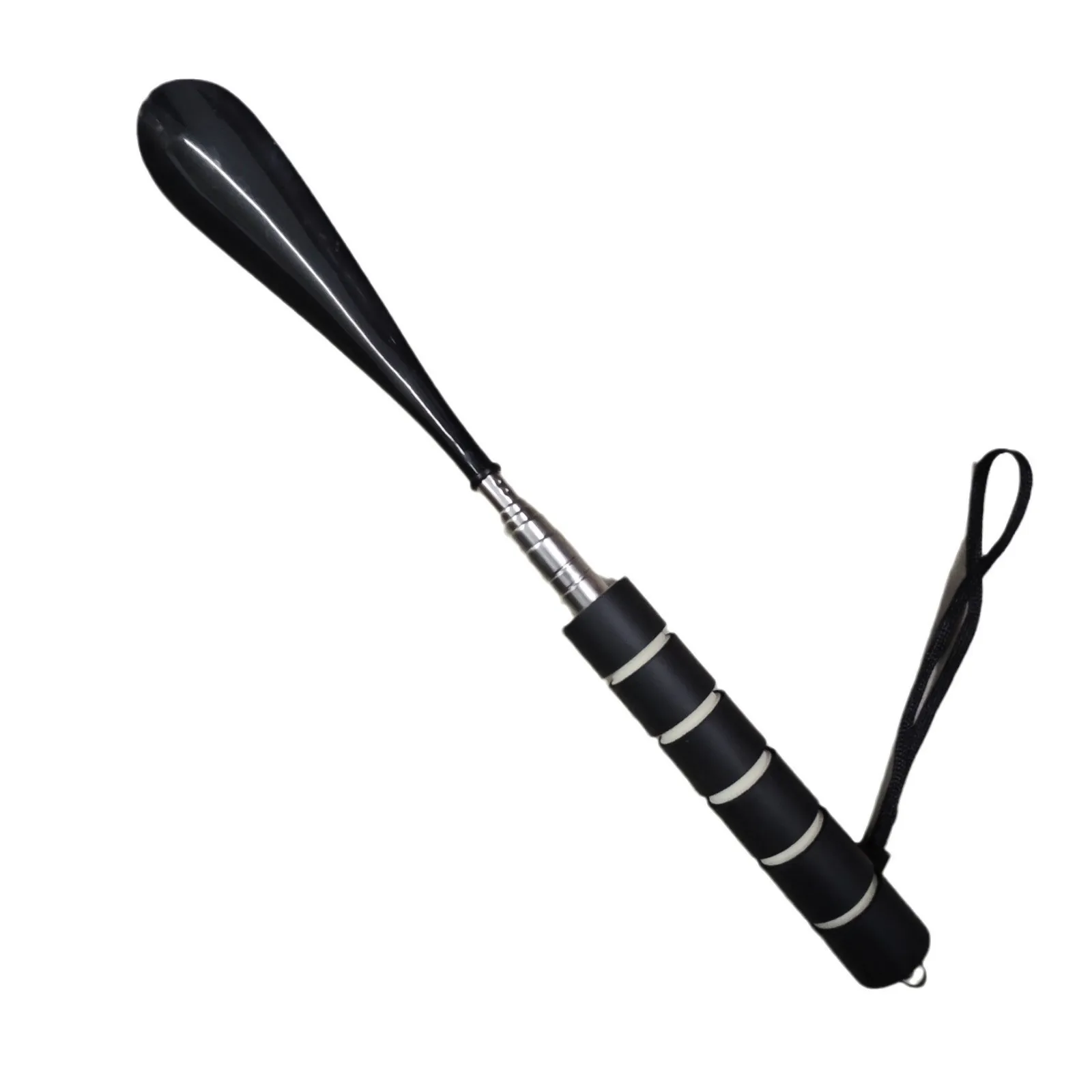 Adjustable Telescoping Metal Shoehorn with Long Handle - Portable Shoe Aid