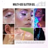 30ml Glitter Gel Eye Shadow Liquid Face Body Large Sequin Gel Multifunctional Colorful Loose Sequins Cream Party Decoration 3