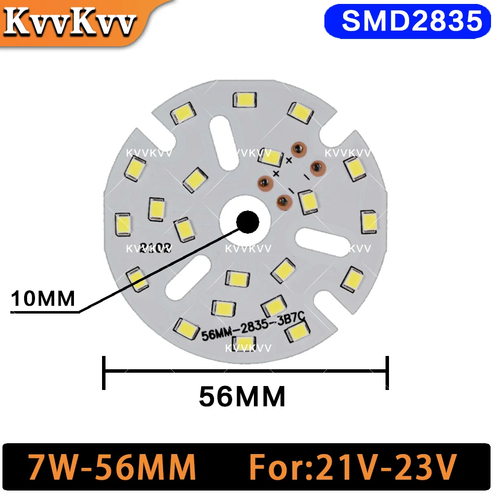 High Brightness LED Light Board with SMD2835 Lamp Beads - Warm White / Neutral Light for DIY Lighting Projects