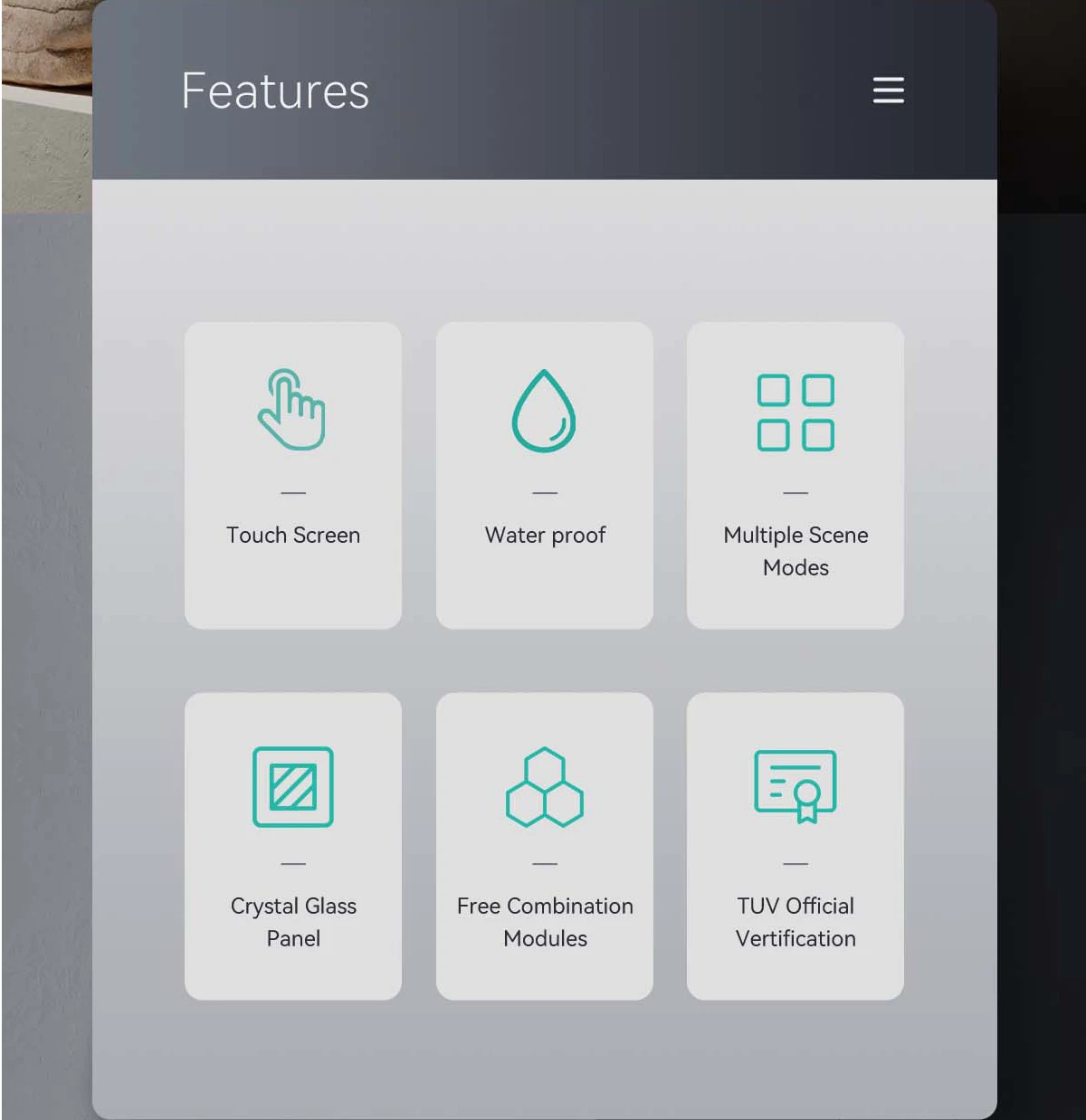 De Energia, Painel De Vidro Dourado, 1Way,