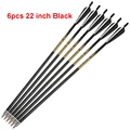 6pcs 22inch Black