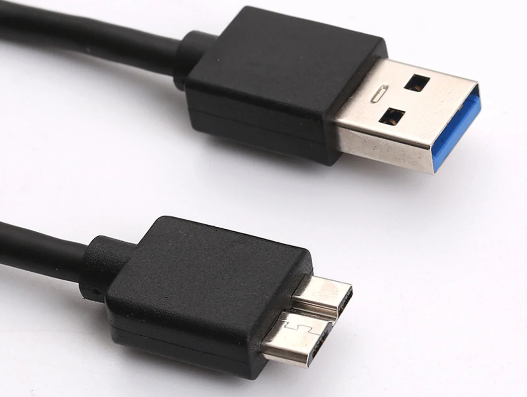Cavo adattatore USB 3.0 tipo A a USB 3.0 Micro B maschio Cavo di sincronizzazione dati per disco rigido esterno HDD Cavo super veloce