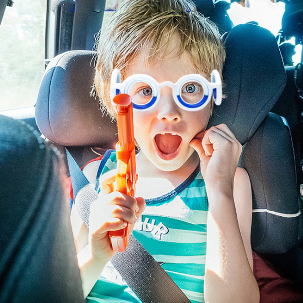 자동차 선박 및 비행기용 멀미 방지 안경, 성인 및 어린이용 3D 버티고 예방, 휴대용 렌즈리스 안경