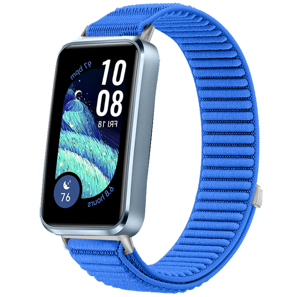 Wave Nylon Loop Strap - Original Soft and Breathable Comfortable Wristband for Activity Trackers