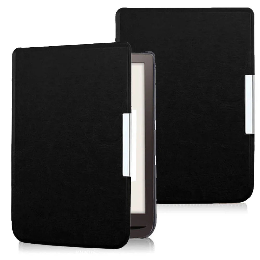Elegant Leather Smart Cover with Magnetic Auto Sleep & Awake Feature