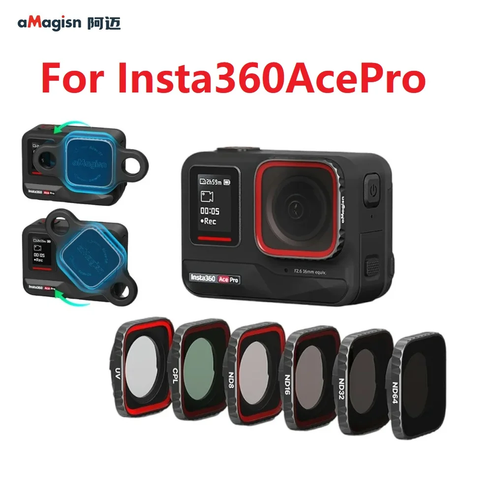 Insta360 Ace Pro용 aMagisn ND CPL UV 렌즈 필터, Insta..