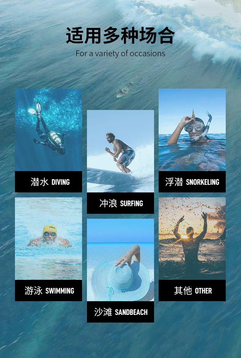 Description Picture 3 of item3mm Diving Suit Men Wetsuit Neoprene Diving Jacket Underwater Kitesurf Surf Surfing Spearfishing Jacket Pants Clothes Wet Suit