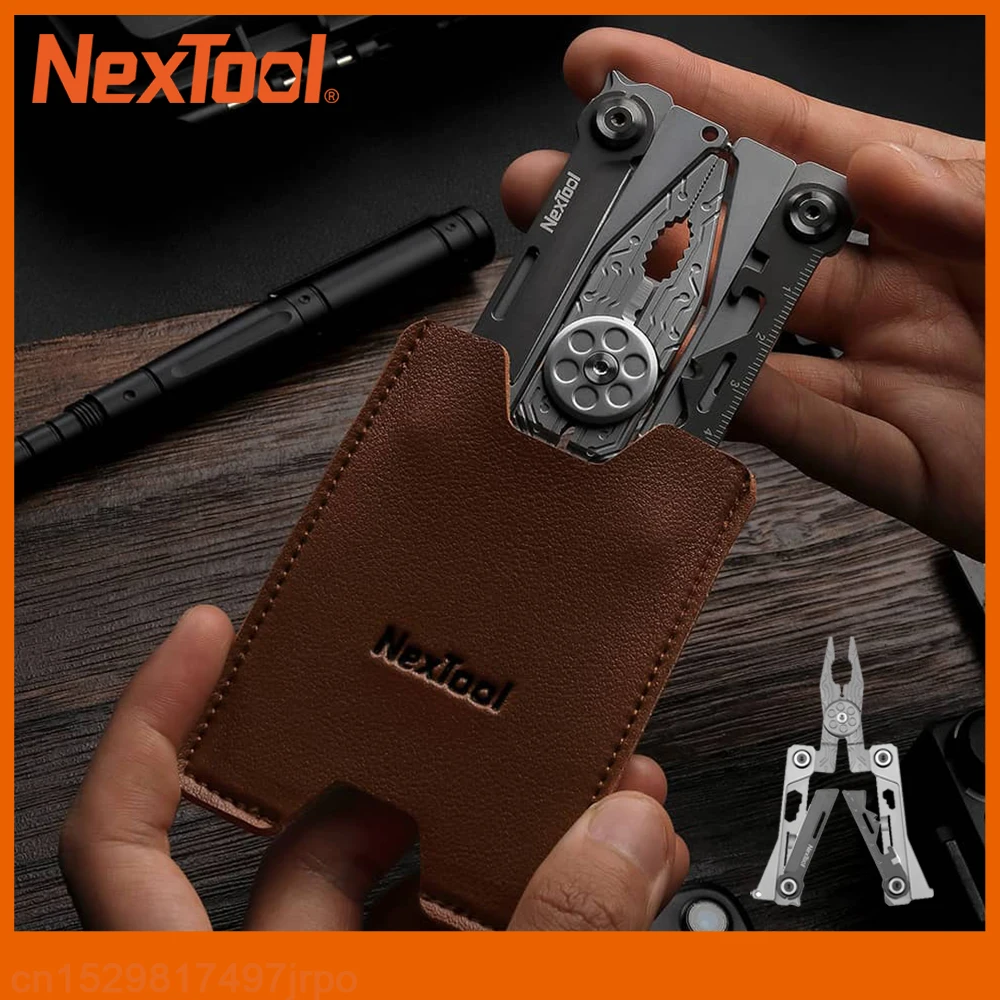 

Nextool Mini 14 in 1 EDC Multifunction Tool Outdoor Portable Screwdriver Wrench Pliers Knife Field Carry Around Send Storage Bag