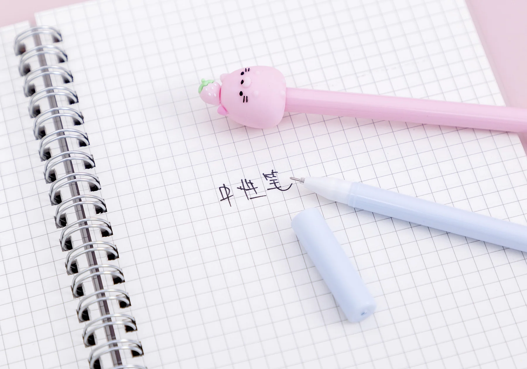 4-teiliger Lytwtw's Kawaii-Gelstift, koreanischer Cartoon, kreativ, niedlich, Obstkopf, Schule, Büro, Schreibwaren, süß, hübsch, lustig – Detail 8
