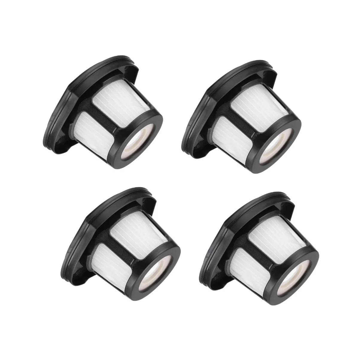 

4 шт., сменные HEPA-фильтры для ручных пылесосов 2284 Вт, 2390, 2389, 2390A, сравните с деталями 1614212, 1614203 и 1614204