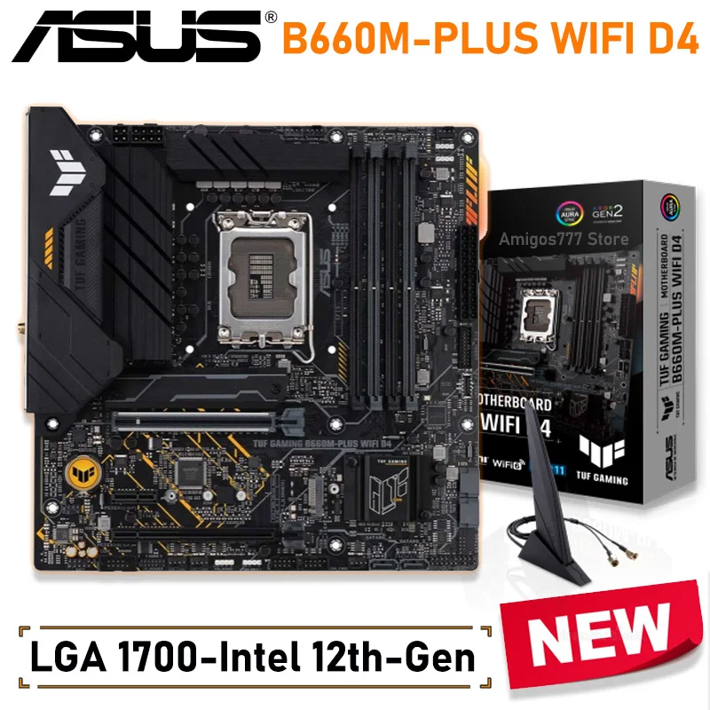 TUF GAMING B660M-PLUS WIFI D4 12世代マザーボード