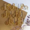 Silicone Alphabet Resin Mold 3