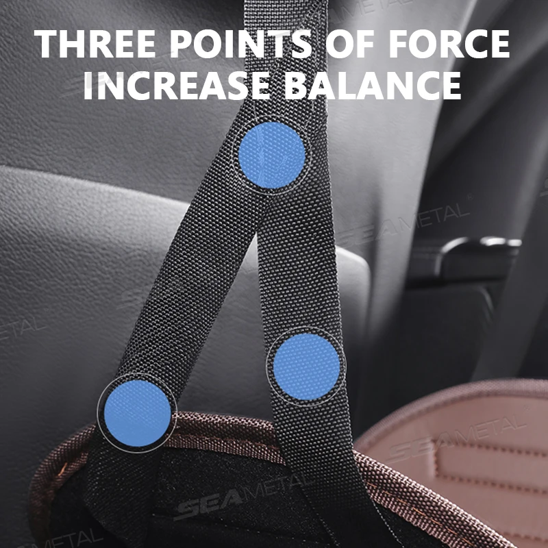 Car Footrest Pad for Rear Seat Foot Support and Travel Relief