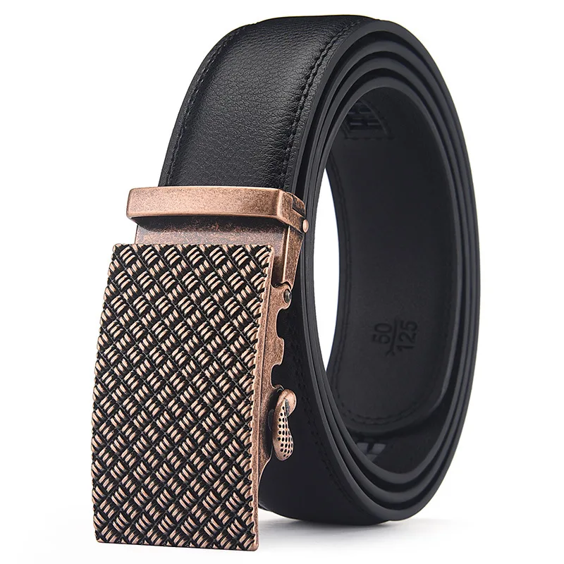 

2023 New Men Belts Genuine Leather Pu Mixed High Quality Fashion Designer Luxury Black Brand Strap Metical Automatic Buckle