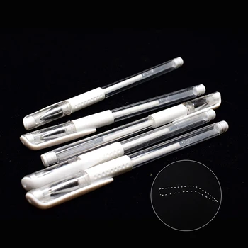 Home 14 10/20Pcs Waterproof Tattoo Marker Brow Pencil Newest White Eyebrow Marker Pen Microblading Accessories For Permanent Makeup Brow