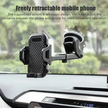 Nuovo supporto universale per telefono da auto a ventosa supporto per cellulare da cruscotto per auto a 360 ° per smartphone