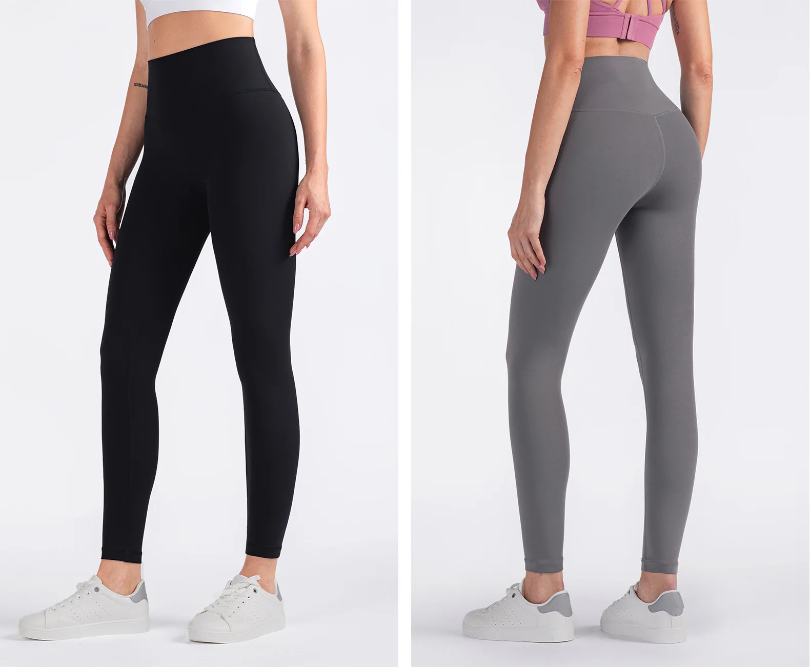 High QualitySport Leggings Women High Waist Yoga Leggings Soft Breathable Sports Tights Leggings Fitness Gym Elastic Pants