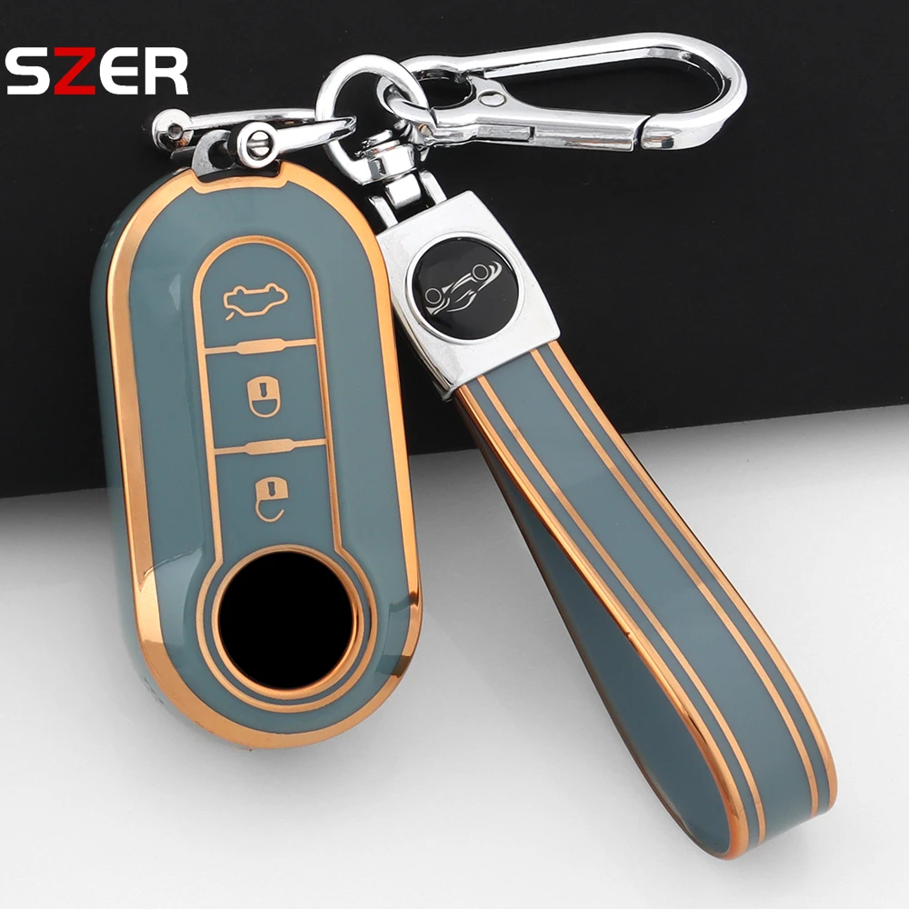Enhanced TPU Car Key Case Cover - Durable Protection