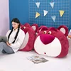 Disney Anime Toy Story 4 Strawberry Bear Pillow Bear Backrest Plush Toy Doll Pillow Doll Cushion With Strawberry Flavor Kawaii 1