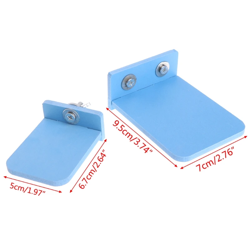 Hamster Pedal Wooden Platform Rectangle Parrot Hamster Standing Board 2