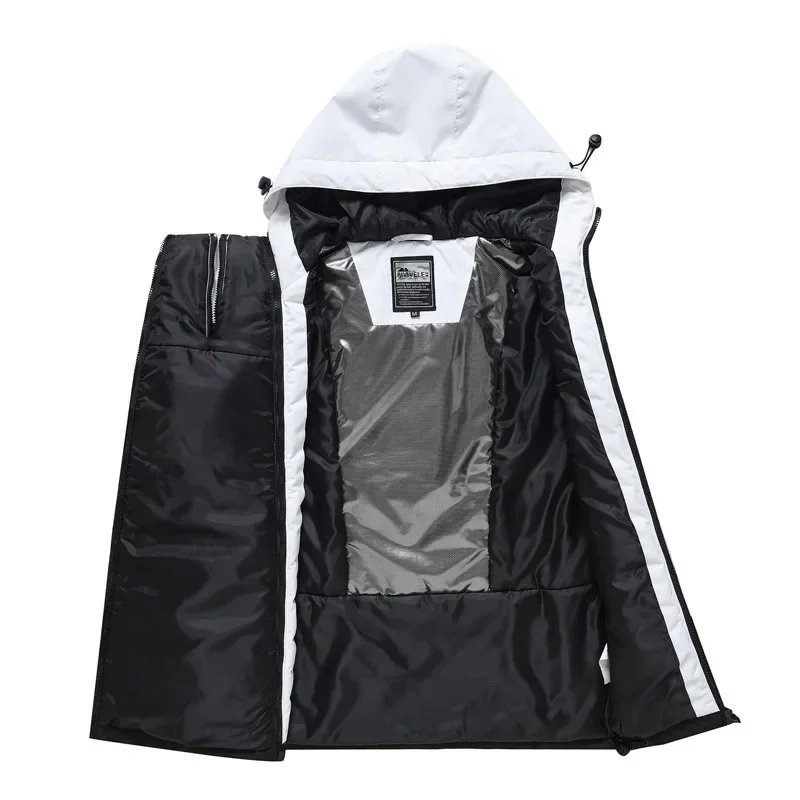 New outdoor winter unisex windproof waterproof warm breathable single and double board with cotton ski suit