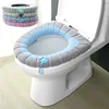 Winter Warm Toilet Seat Cover Mat Bathroom Toilet Pad Cushion with Handle Thicker Soft Washable Closestool Warmer Accessories 1