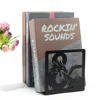 2Pcs Dragon Book Ends Heavy Book Stand Book rack Hollow Iron Bookends Stand Shelf Home Desk Stationery Writing Desk 3