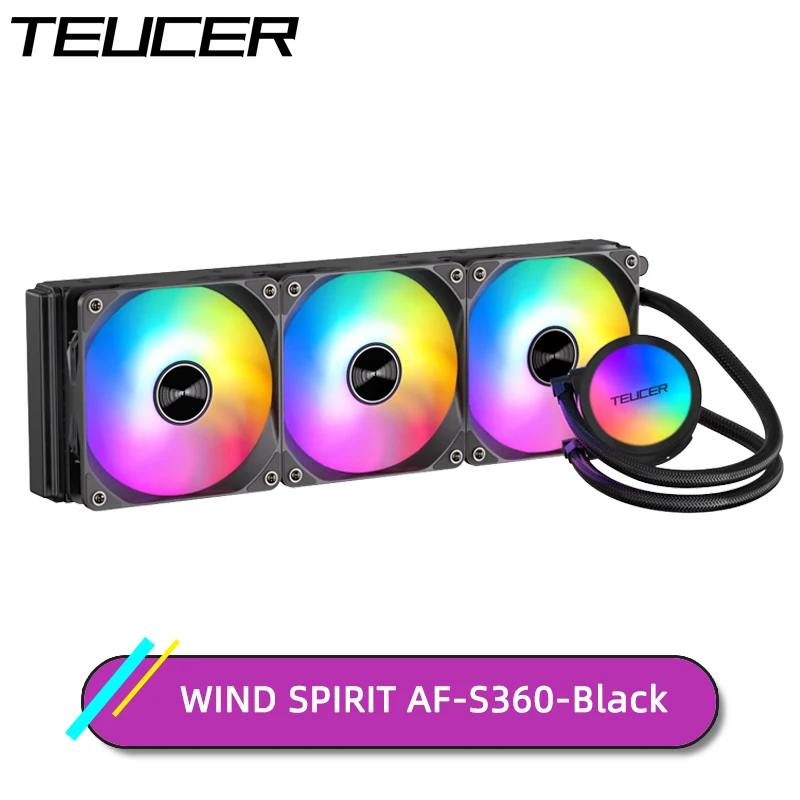 TEUCER-CPU水冷クーラー,lga 2011,v3 x99マザーボード