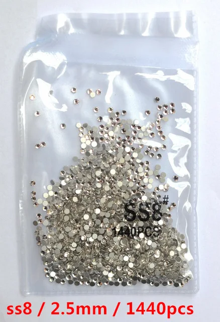 white ss8 1440pcs