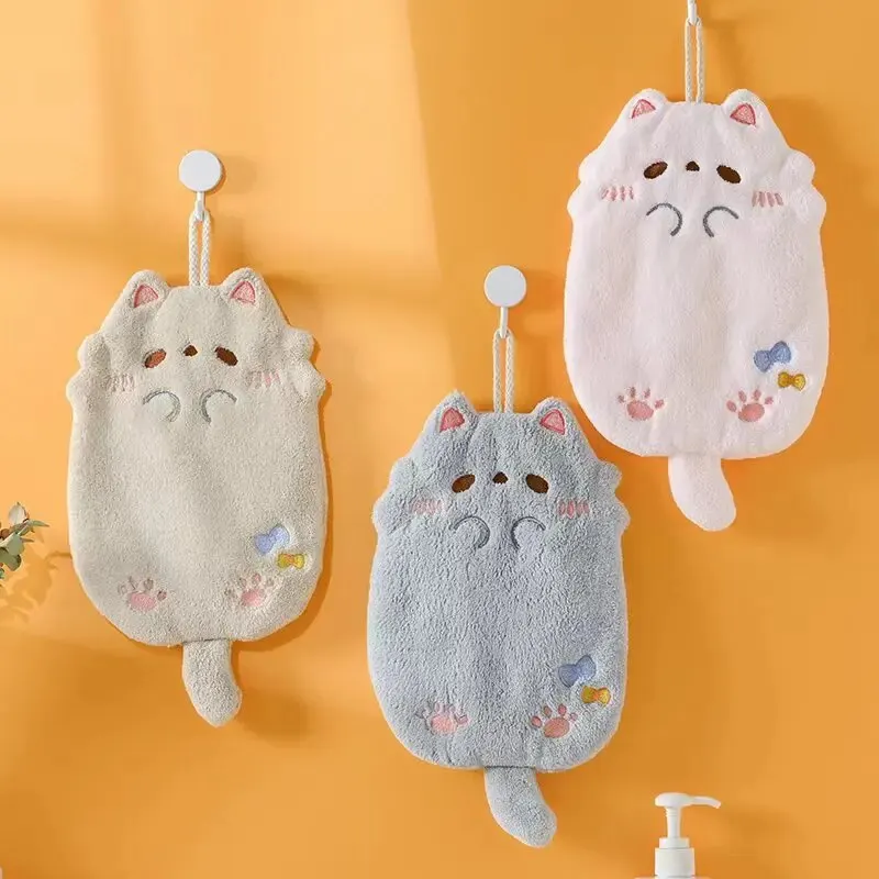 Cartoon Tanuki Hanging Towel