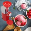 Fruit Dessert Machine Home Ice Cream Machine Icecream Maker Fruit Ice Cream Dessert Making Machine 160W Set Kit for Home Kitchen 1