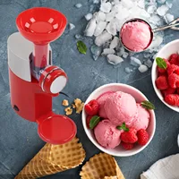 Fruit Dessert Machine Home Ice Cream Machine Icecream Maker Fruit Ice Cream Dessert Making Machine 160W Set Kit for Home Kitchen 1