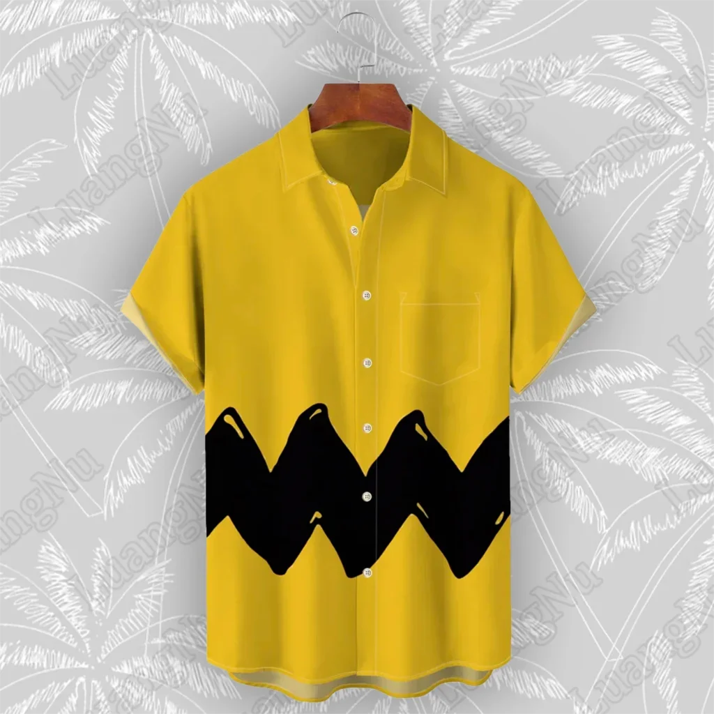 Hawaiian Shirt Man Summer High Quality Short Sleeve Tops Casual Beach Oversized Streetwear Shirts for Men 2024 5XL Ropa Hombre