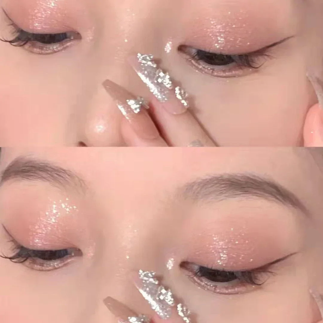 Shimmer Highlighter Pencil Smooth long lasting Waterproof Diamond Champagne Gold Pink Brighten eyeshadow pen eyeshadow pencil