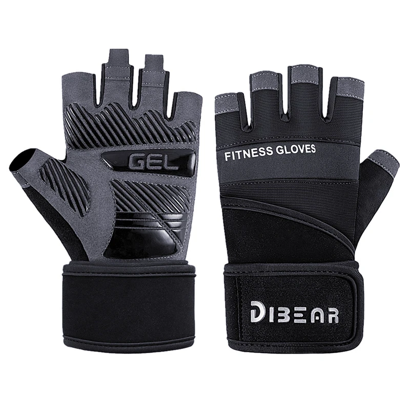 Gym Gloves Bodybuilding Powerlifting Dumbbell Pull Ups Workout Fitness Gloves Strength Training Gym Accessories S7ef879dad1964bb3bda97ae3d5546c7eT