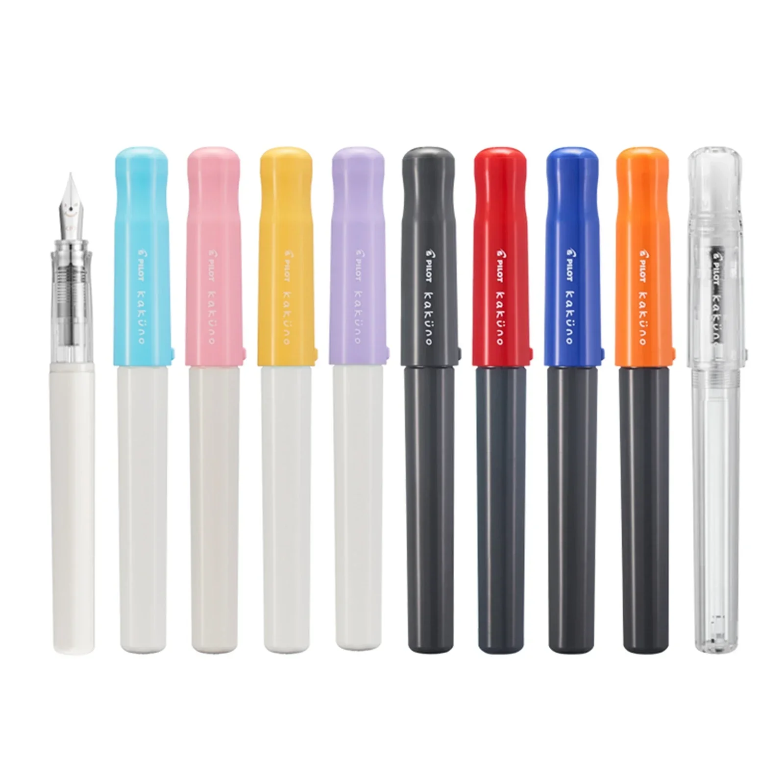 New PILOT Fountain Pen FKA-1SR Replaceable Smoothly Writing Ink pens EF F M Nibs School Office Supplies Gift For students boxed 10pcs colorful replaceable pencils tip 2b nib set 12colors art sketch writing accessories student school stationery supplies