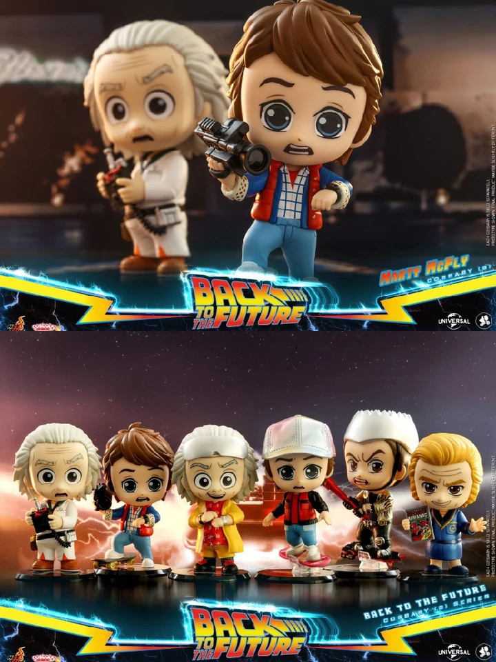 Hot Toys COSBABY Back to Future Series COSB796 COSB798 Martin