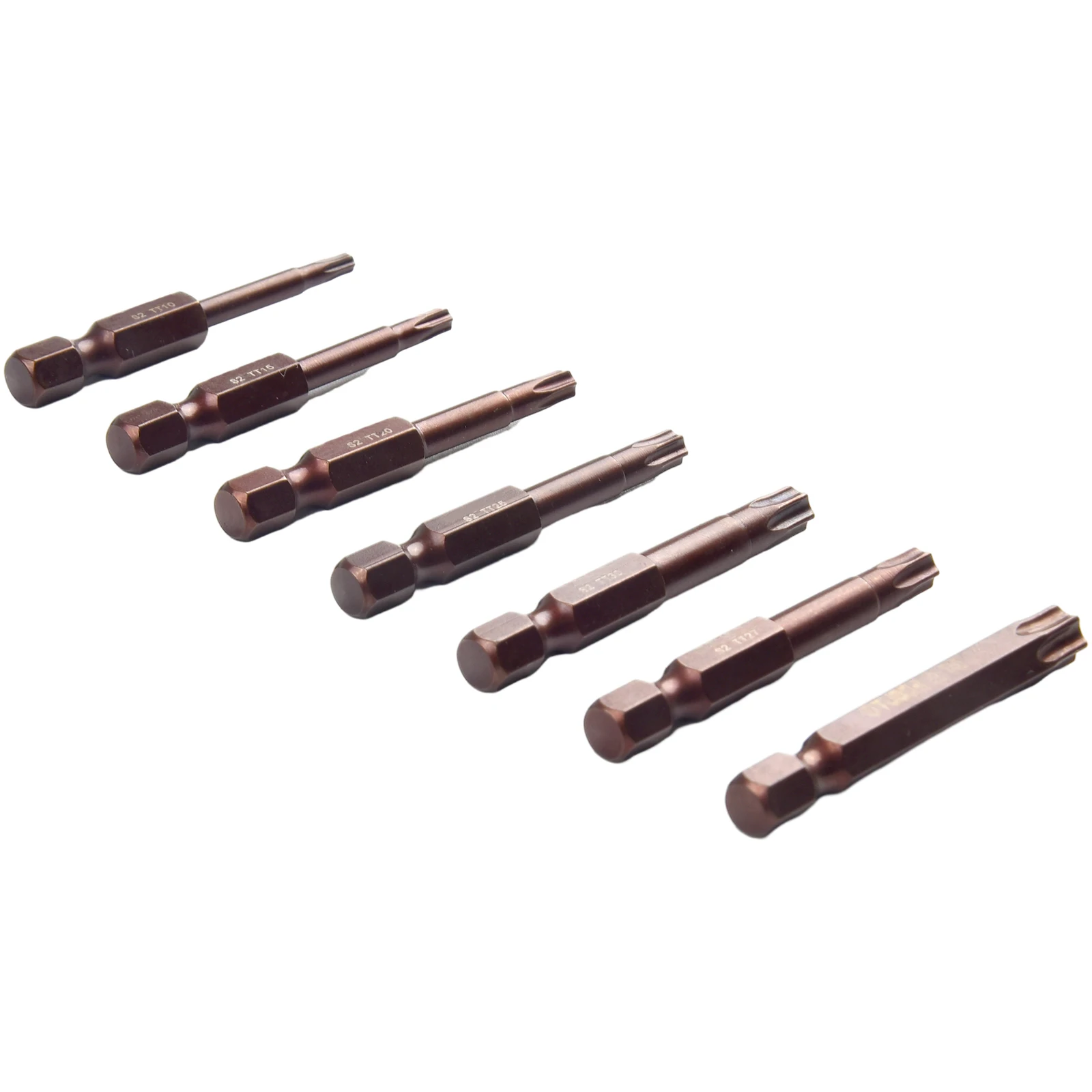 

Electric Screwdriver Nutdrivers Screwdriver Bits Set Screw Driver Bits T27 Without Hole Alloy Steel Hand Tool Hex Shank Magnetic